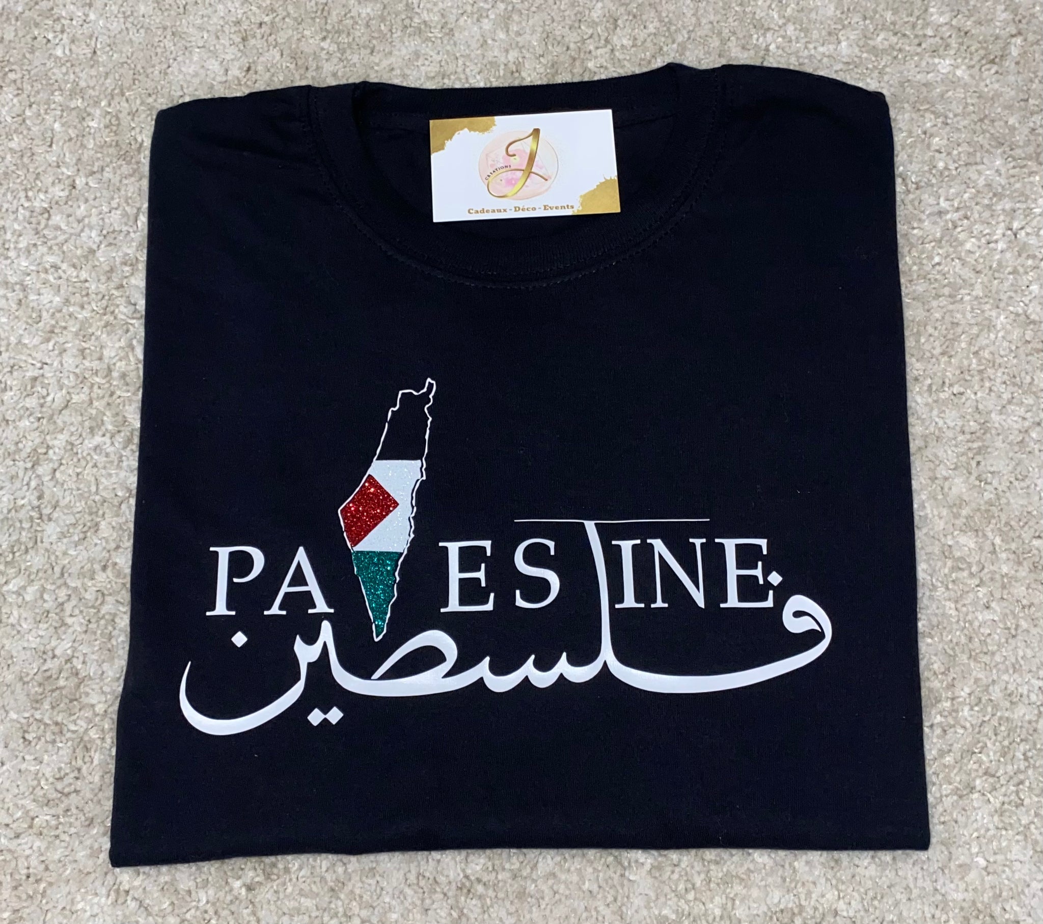 T-shirt manches courtes Palestine